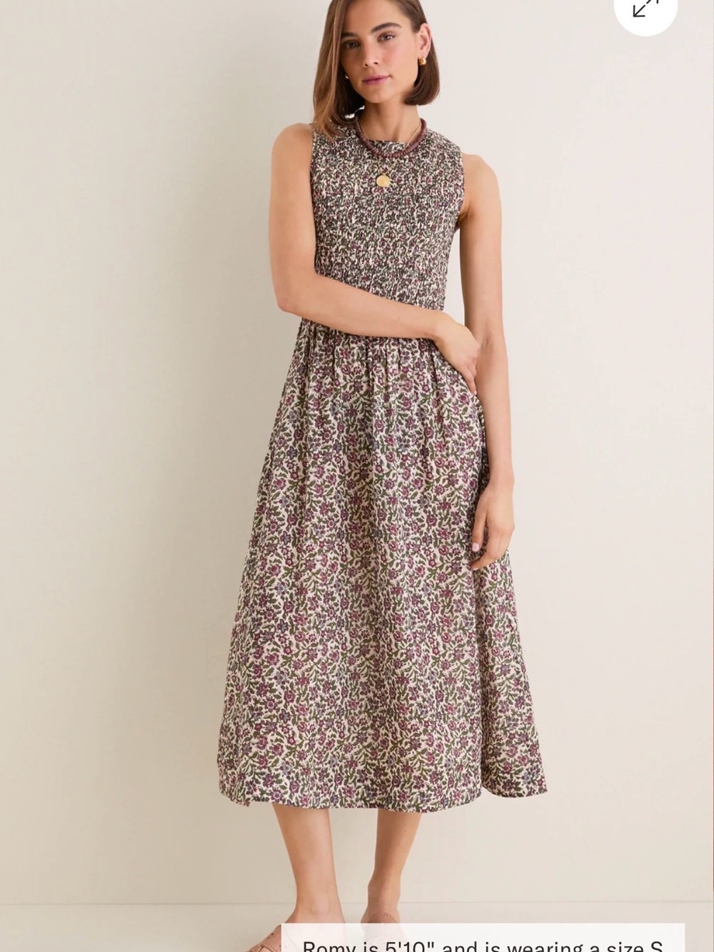 Tuckernuck Calico Garden Wylder Dress- small